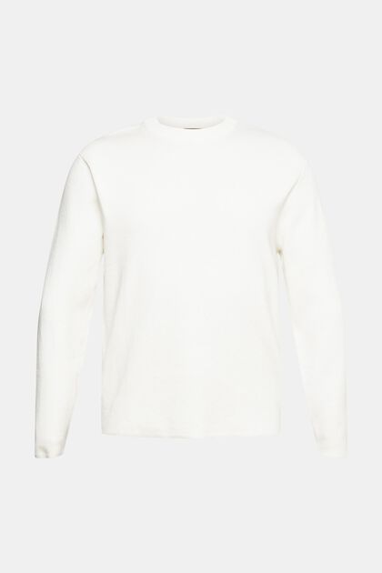 Pullover aus Strick, OFF WHITE, overview