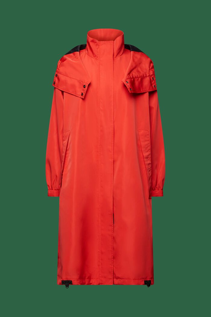 Mantel mit abnehmbarer Kapuze, RED, detail image number 6