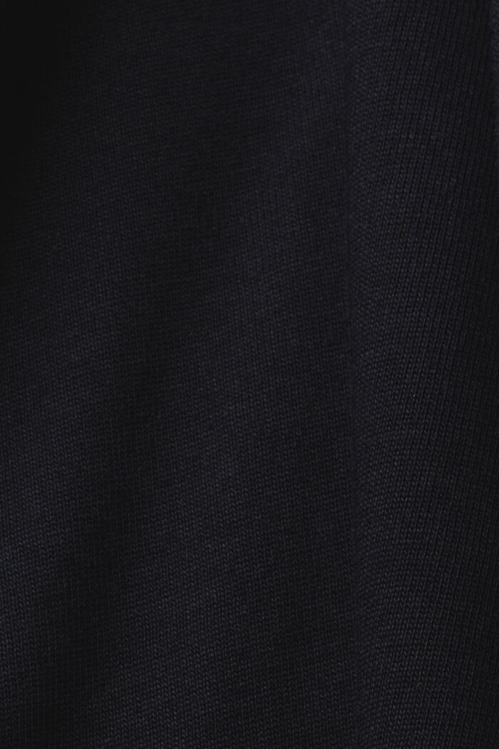 Jersey-T-Shirt mit Print , 100% Baumwolle, BLACK, detail image number 5