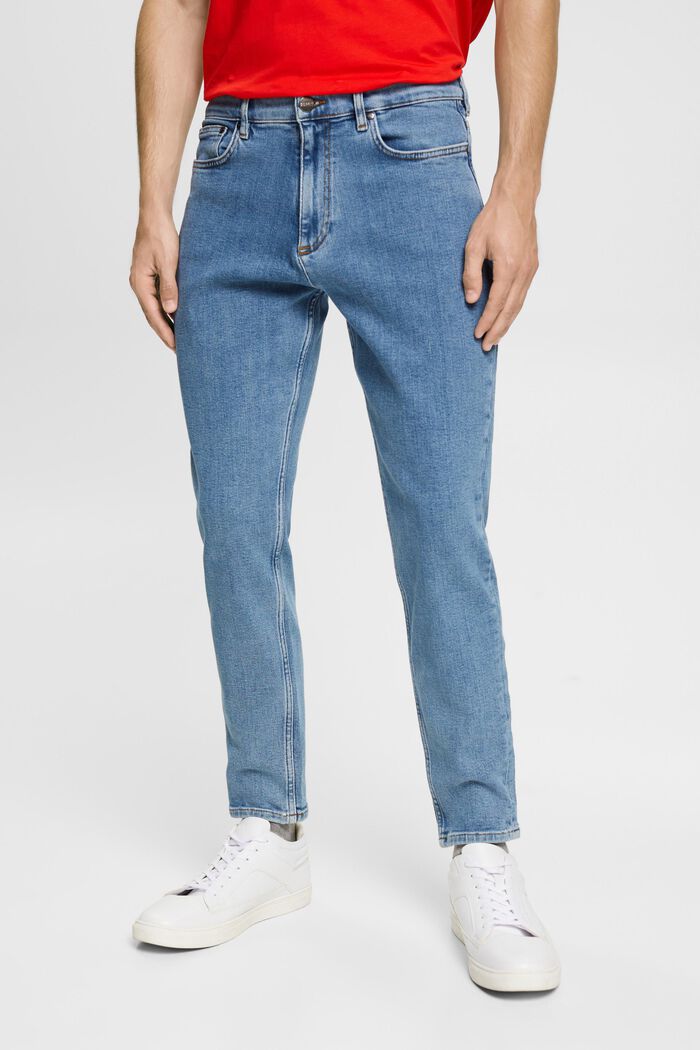 Jeans in Karottenform, BLUE BLEACHED, detail image number 0