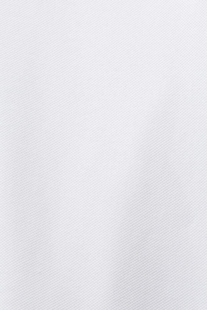 Poloshirt aus Baumwoll-Piqué, WHITE, detail image number 5