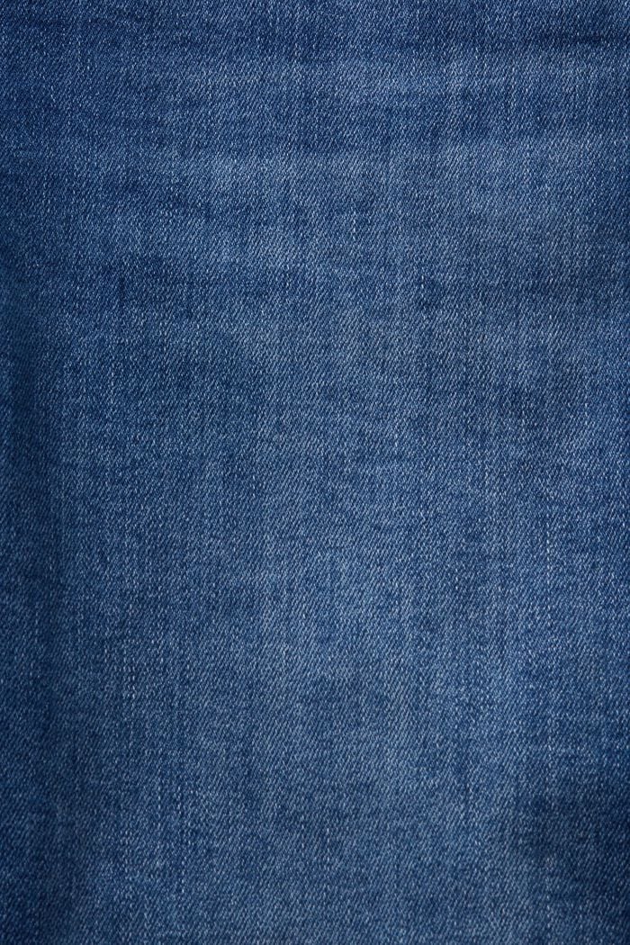 Hochwertige Skinny Jeans mit mittelhohem Bund, BLUE MEDIUM WASHED, detail image number 6
