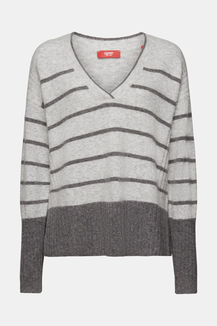Sweaters, LIGHT GREY, detail image number 6