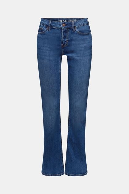Bootcut Jeans mit mittelhohem Bund