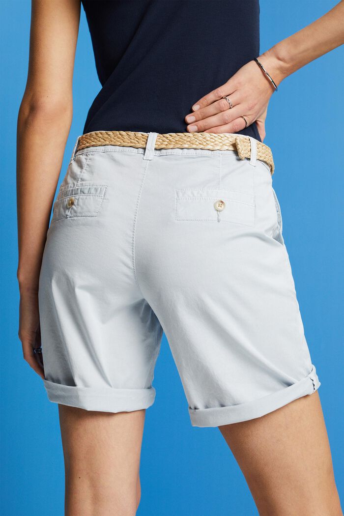Chino-Shorts, LIGHT BLUE, detail image number 4
