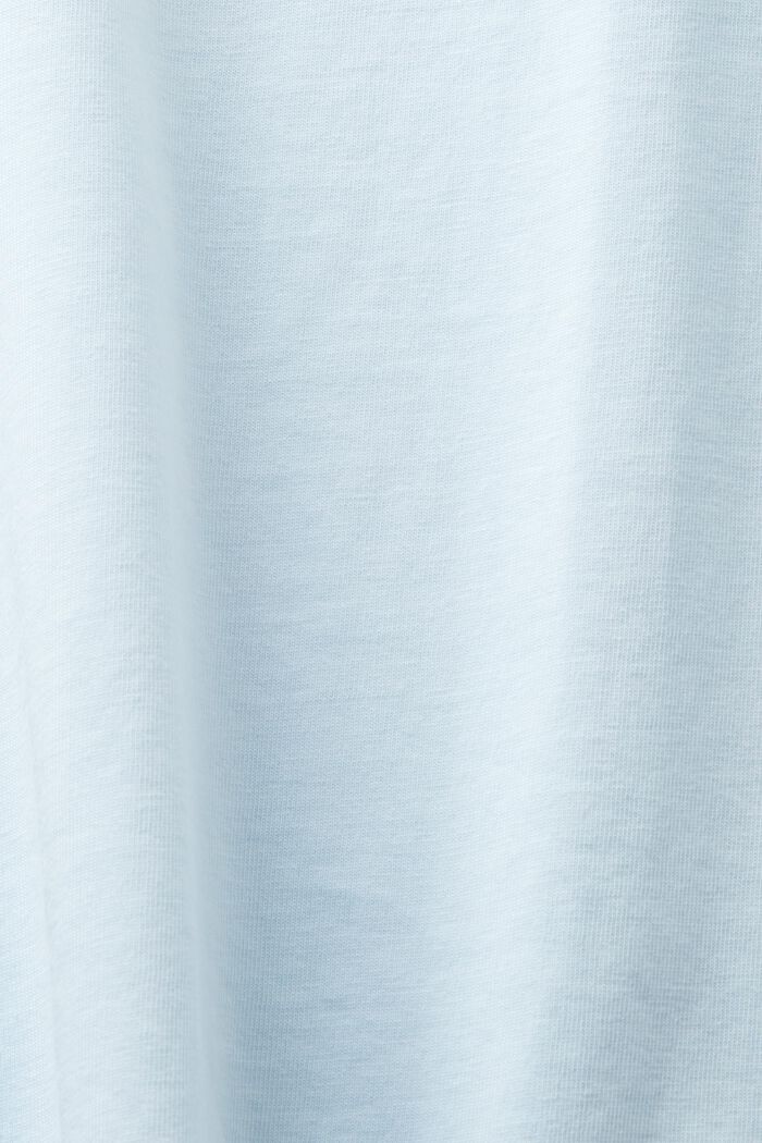 Rundhals-T-Shirt, PASTEL BLUE, detail image number 5