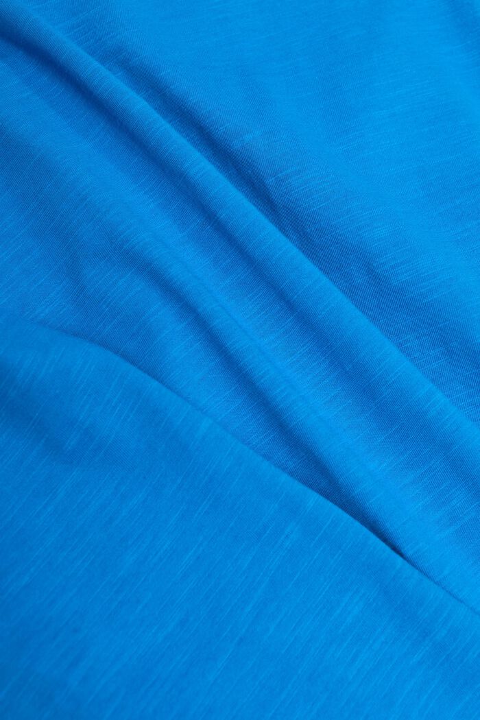 T-Shirt aus Baumwolljersey, BRIGHT BLUE, detail image number 5