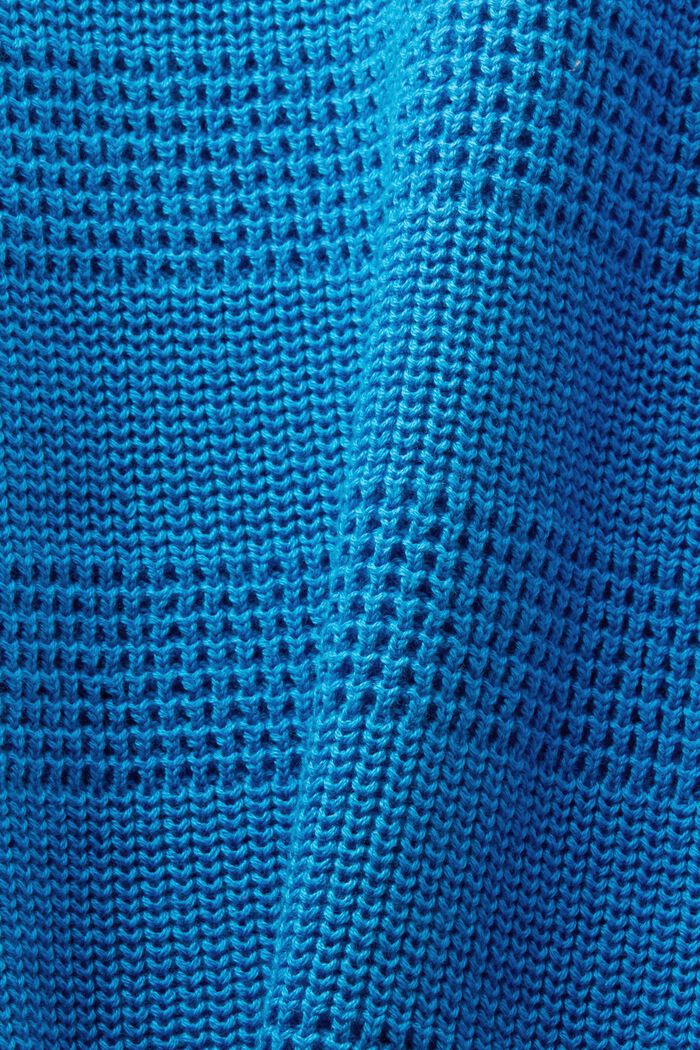 Strukturierter Strick-Cardigan, BLUE, detail image number 5