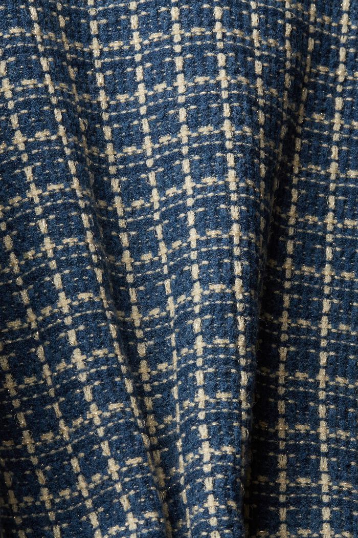 Pullover mit Karomuster, PETROL BLUE, detail image number 5