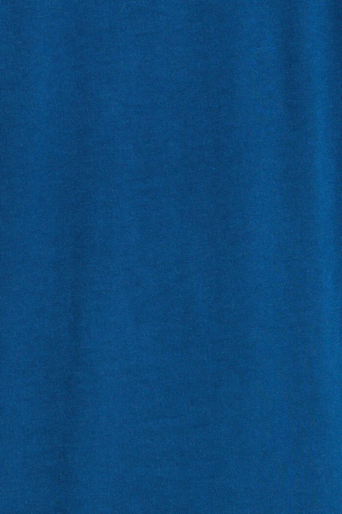Longsleeve mit Rollkragen, PETROL BLUE, detail image number 4