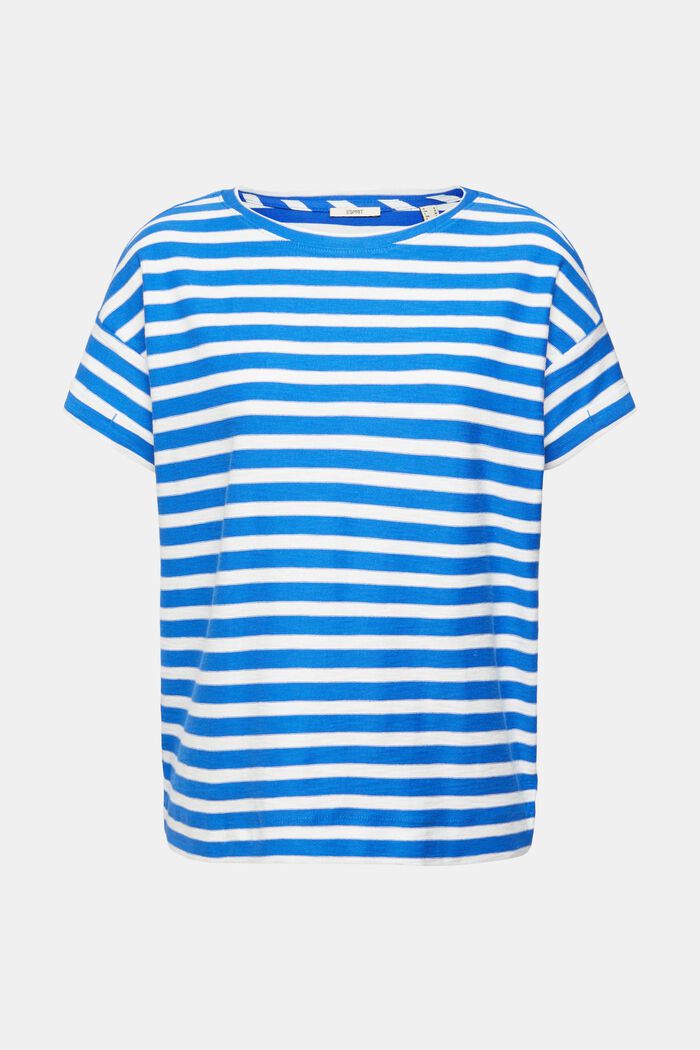Streifen-T-Shirt, BRIGHT BLUE, detail image number 5