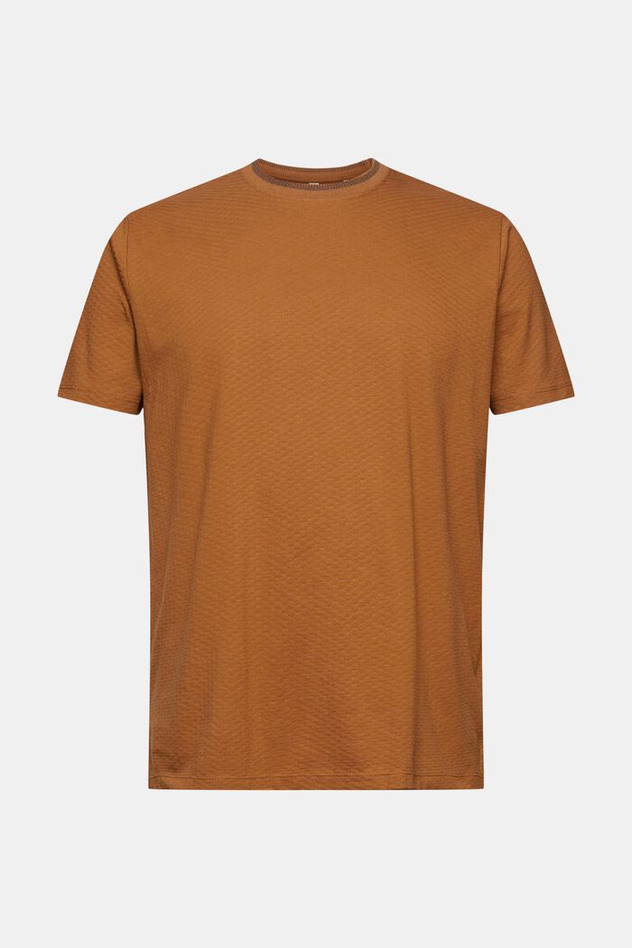 Recycelt: T-Shirt aus Strukturjersey