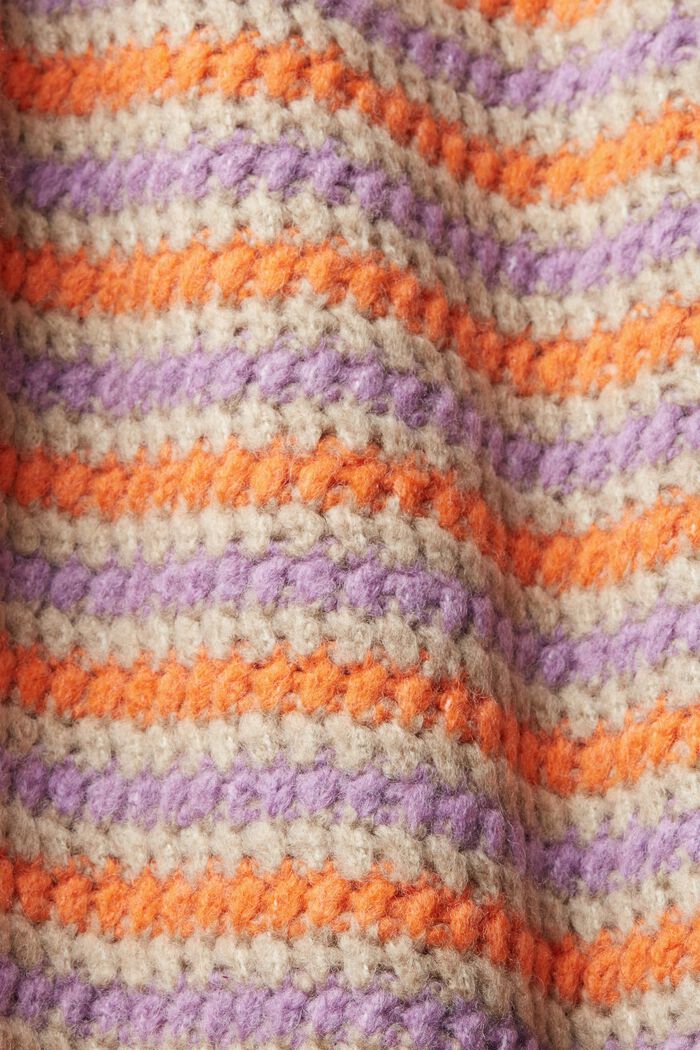 Cardigan in Longform aus Wollmix, SAND, detail image number 4