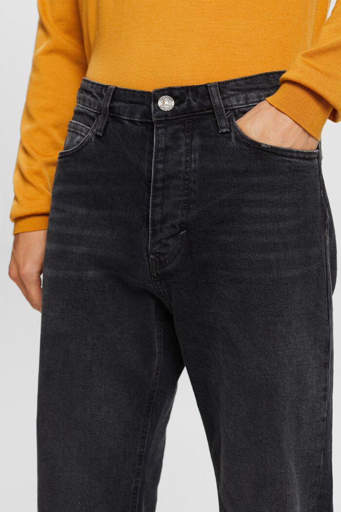 Retro-Jeans mit lockerer Passform, BLACK DARK WASHED, detail image number 2