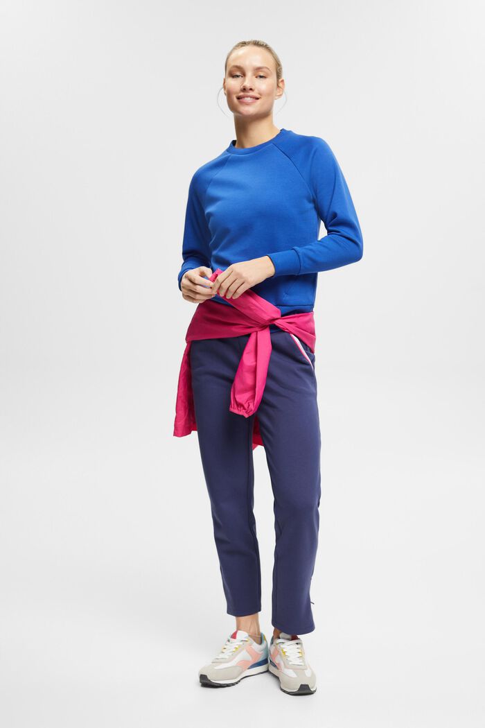 Sweatshirt mit Zippertaschen, BRIGHT BLUE, detail image number 1