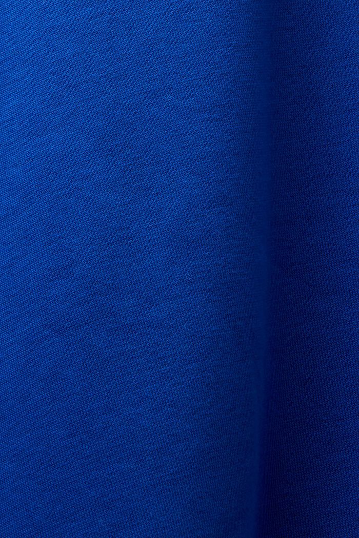 Sweatshirt aus Baumwollmix, BRIGHT BLUE, detail image number 5