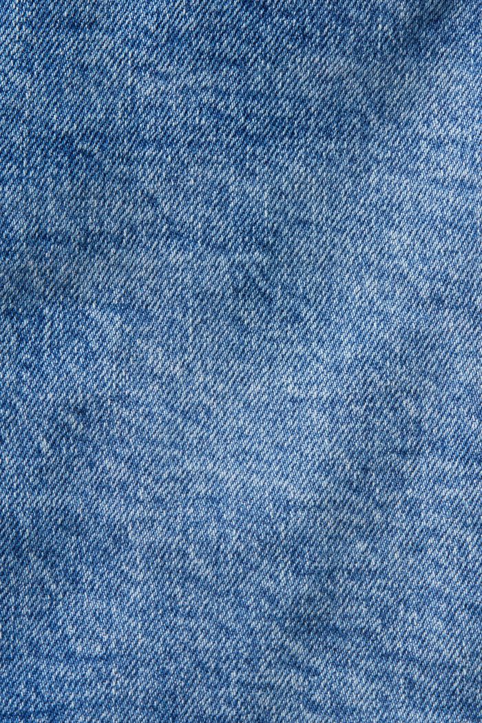 Jeansrock in Minilänge, BLUE LIGHT WASHED, detail image number 6