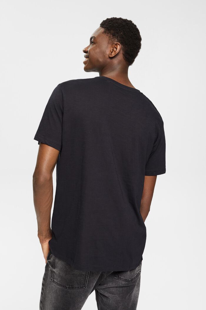Jersey T-Shirt, 100% Baumwolle, BLACK, detail image number 3