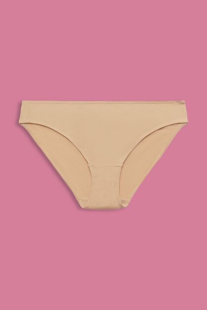 Recycelt: Hipster-Slip aus Microfaser, DUSTY NUDE, overview