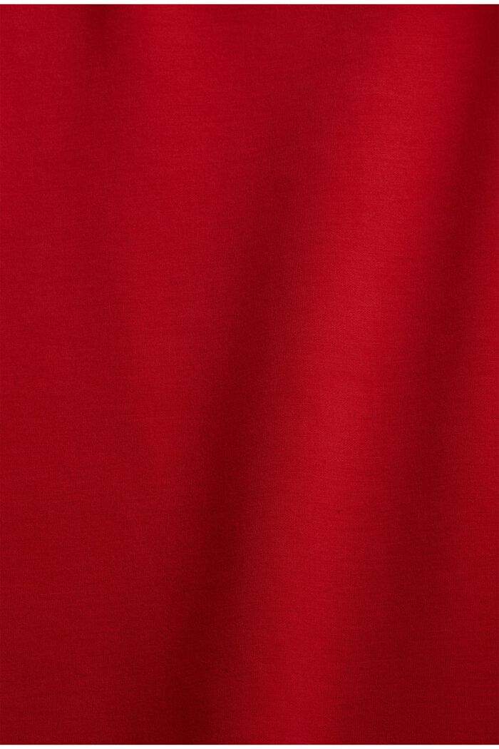 CURVY Sweatshirt mit TENCEL™, ORANGE RED, detail image number 1