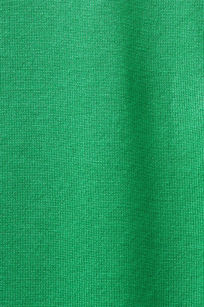 Langärmeliger Rollkragenpullover, GREEN, detail image number 5