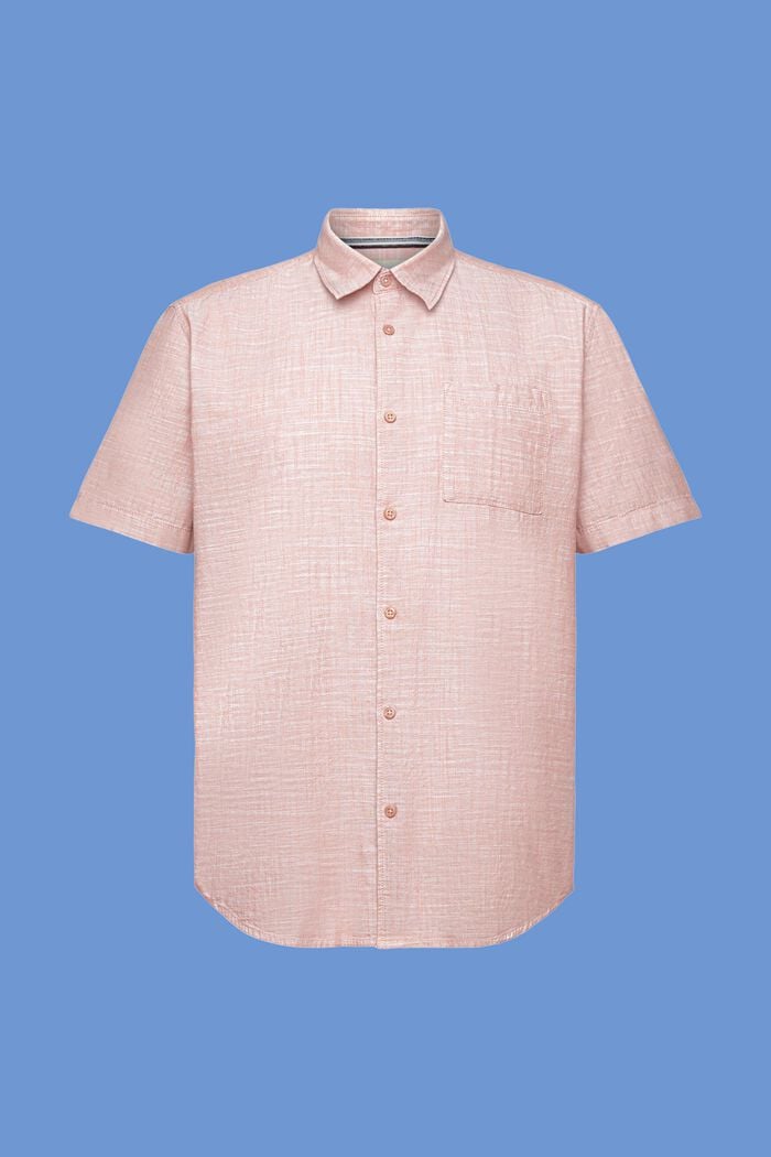 Button-Down-Hemd aus Baumwolle, DARK OLD PINK, detail image number 5