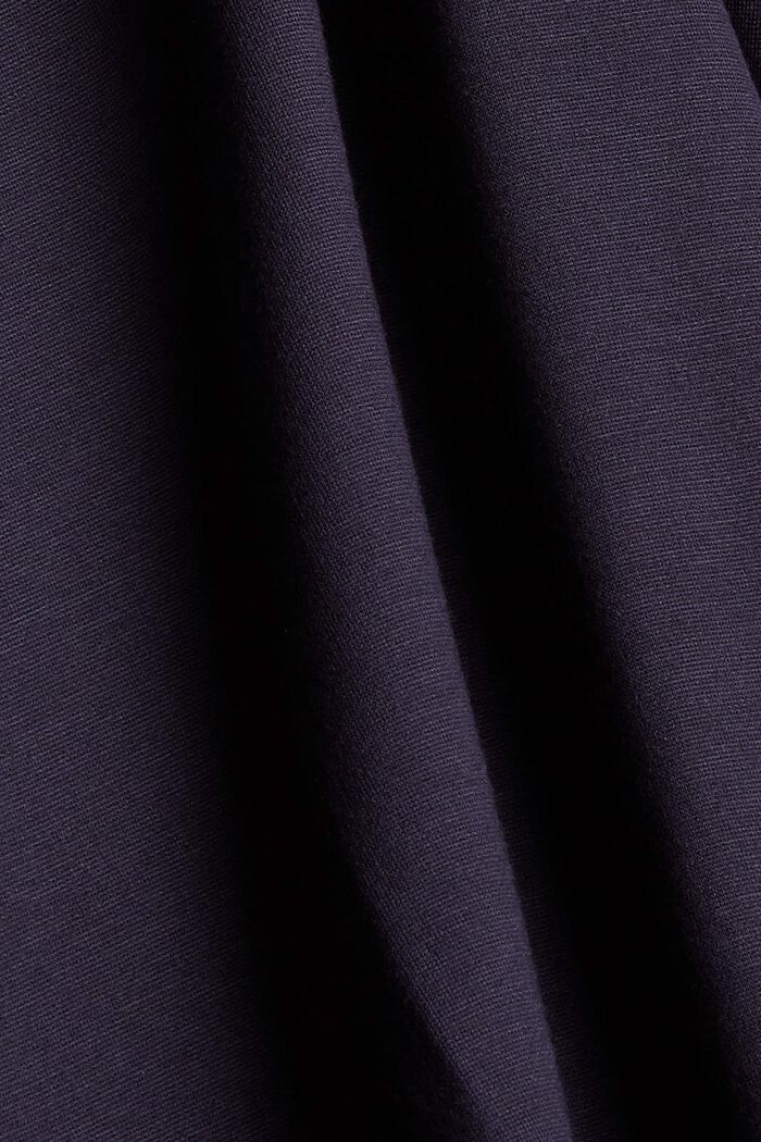 Jerseykleid in Wickeloptik, NAVY, detail image number 1
