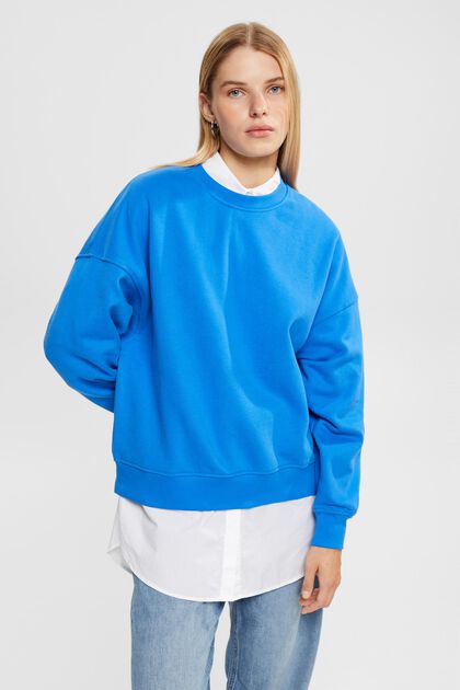 Sweatshirt, BRIGHT BLUE, overview