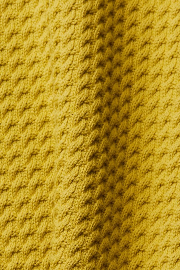 Pullover aus Strukturstrick, DUSTY YELLOW, detail image number 5