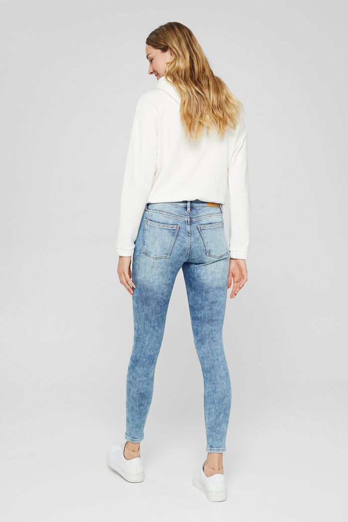 Jeans aus Bio-Baumwolle mit Superstretch, BLUE LIGHT WASHED, detail image number 3