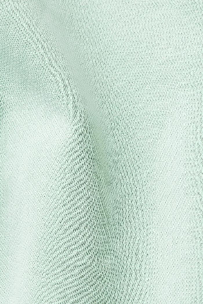 Sweatshirt mit Kapuze, LIGHT AQUA GREEN, detail image number 5