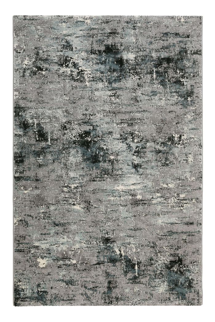 Kurzflor-Teppich mit Melange-Effekt, GREY, detail image number 0