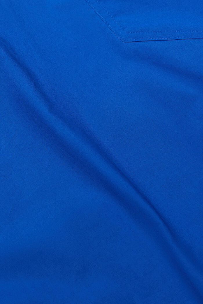 Cropped-Hemd mit Bindedetail, BRIGHT BLUE, detail image number 5