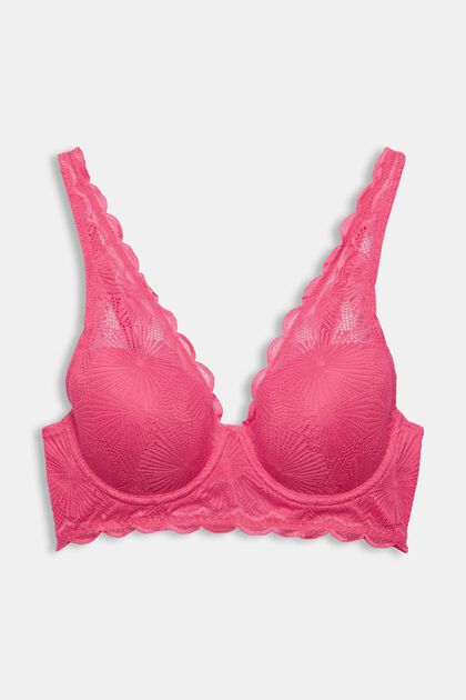 Bras with wire, PINK FUCHSIA, overview