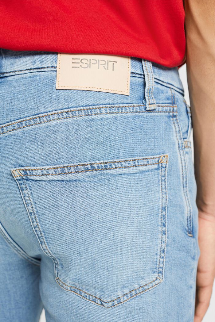Schmal geschnittene Jeans, BLUE LIGHT WASHED, detail image number 3