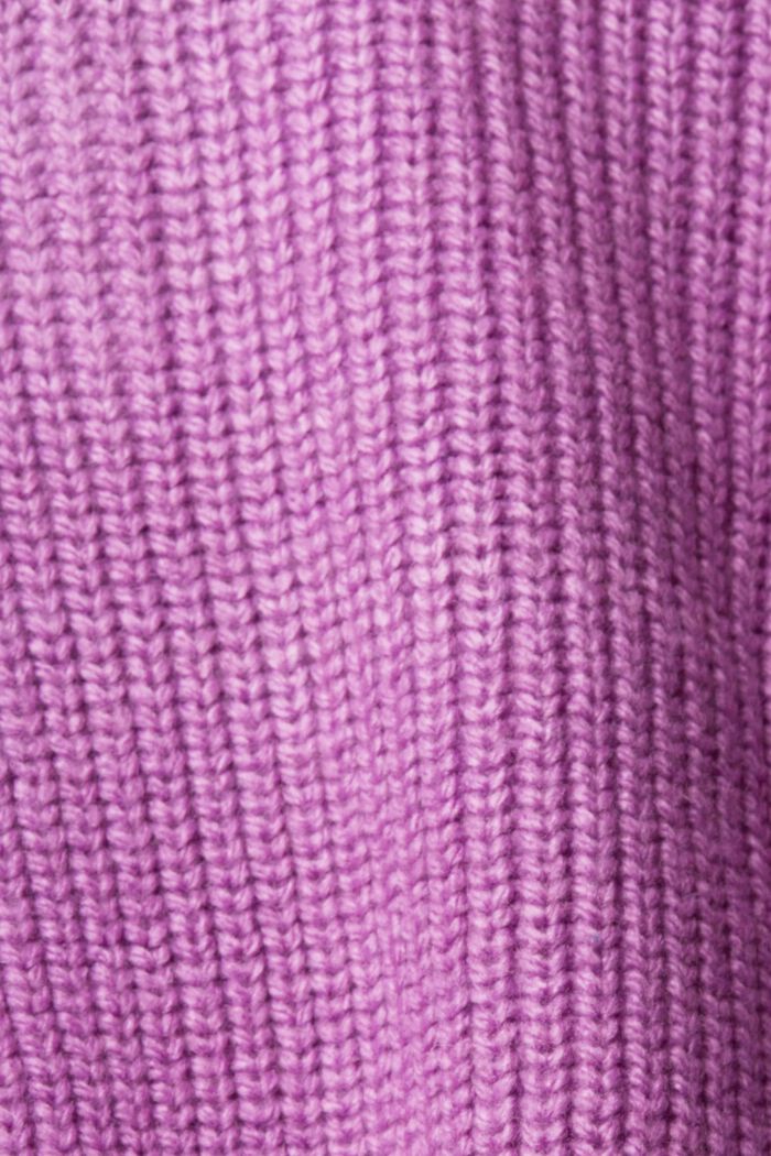 Ärmelloser Pullover mit V-Ausschnitt, VIOLET, detail image number 5