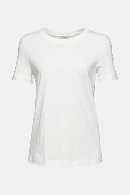T-Shirt  aus 100% Organic Cotton, OFF WHITE, overview