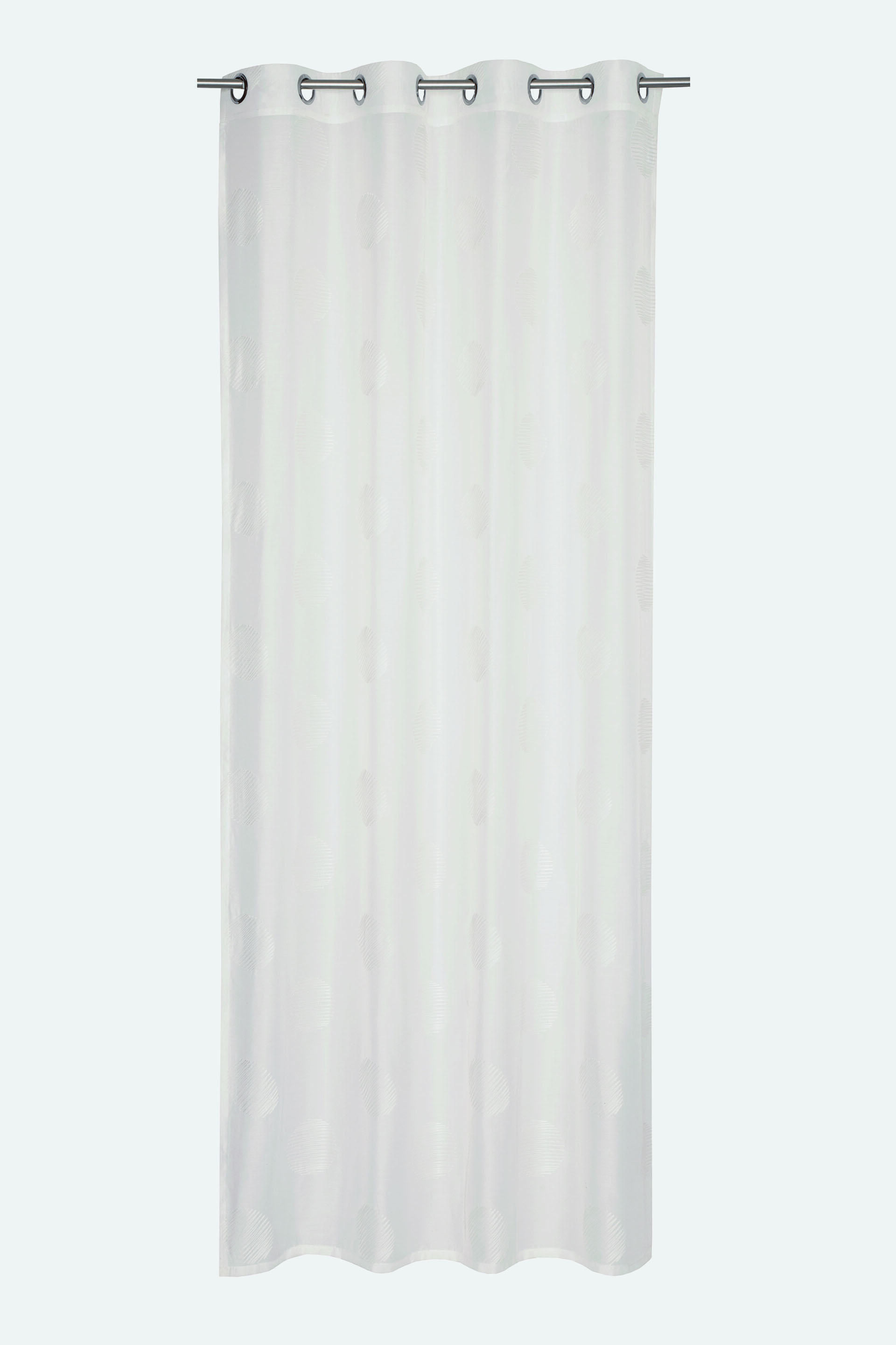 ESPRIT - Transparenter Ösen-Vorhang mit Stickerei in unserem Online Shop