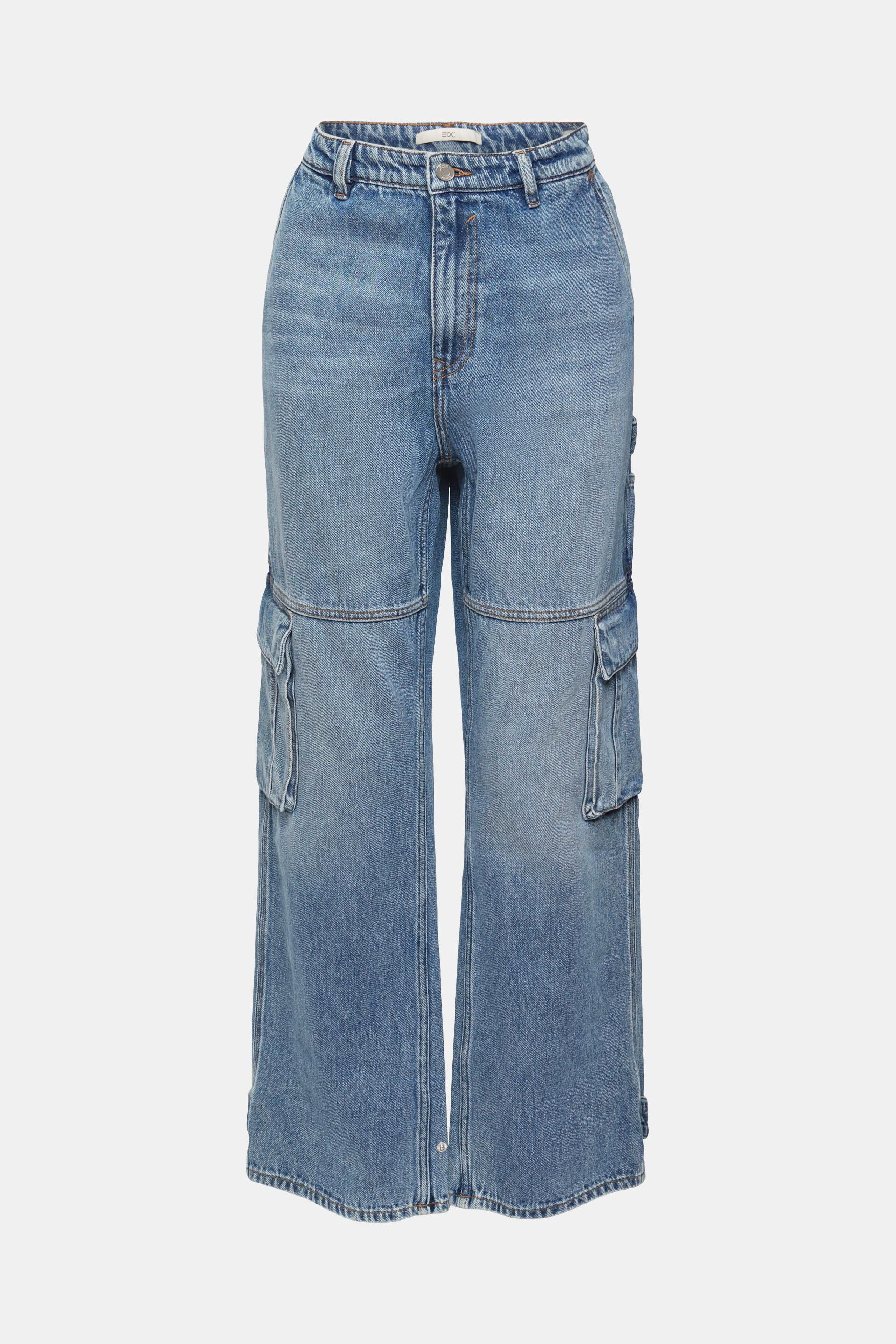 Dunkelblau Rabatt 71 % DAMEN Jeans Wide leg jeans Elastisch Flamingo Wide leg jeans 
