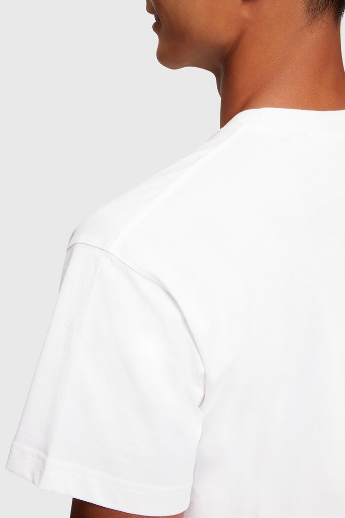Yagi Archive T-Shirt mit Grafik-Logo, WHITE, detail image number 3
