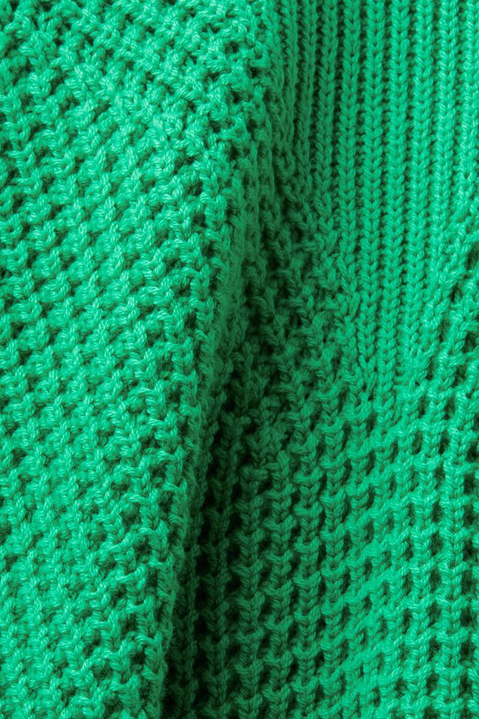 Weiter Pullover mit Stehkragen, LIGHT GREEN, detail image number 5