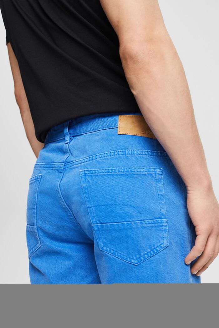 Jeans-Shorts aus 100% Baumwolle, BRIGHT BLUE, detail image number 5