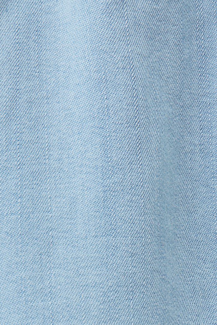 Pull-on-Jeansshorts, TENCEL™, BLUE BLEACHED, detail image number 5