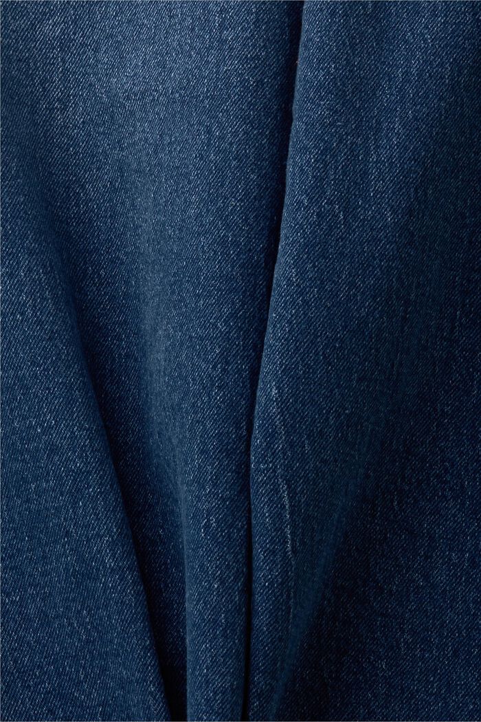 CURVY Dad-Jeans mit hohem Bund, BLUE MEDIUM WASHED, detail image number 1