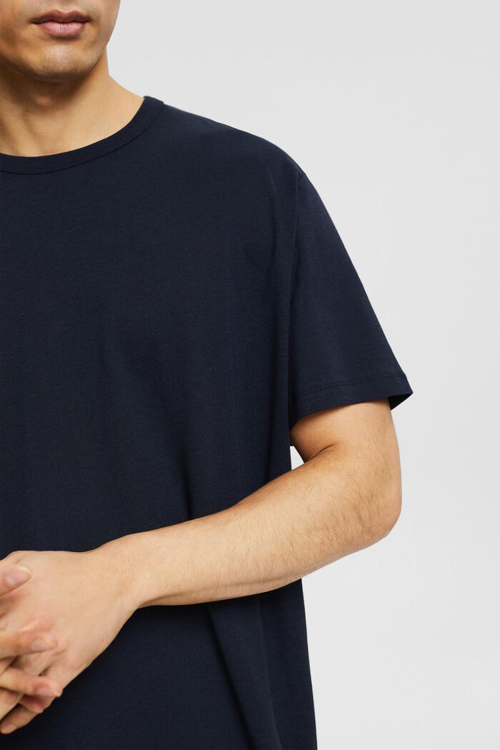 Mit TENCEL™: Oversize T-Shirt, NAVY, detail image number 1