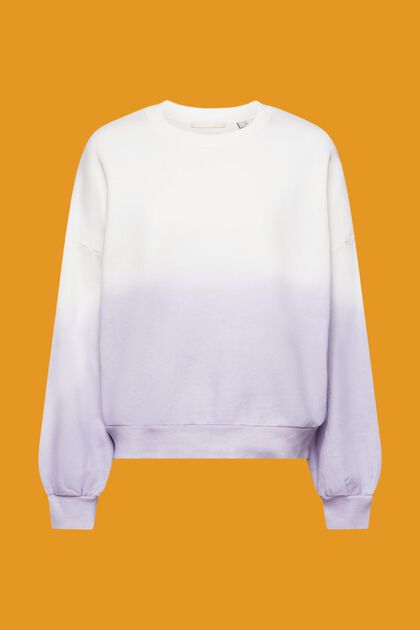 Oversized-Sweatshirt in Ombré-Design, VIOLET, overview