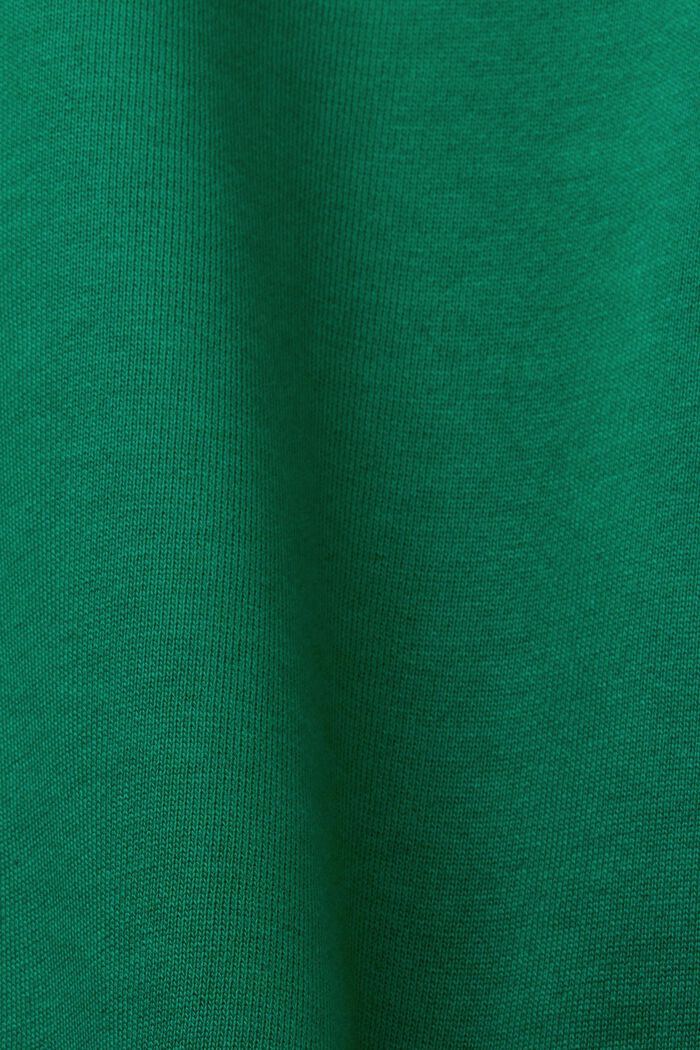 Logo-Sweatshirt aus Bio-Baumwolle, DARK GREEN, detail image number 4