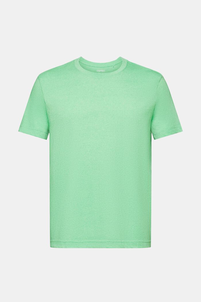 Meliertes T-Shirt, CITRUS GREEN, detail image number 5