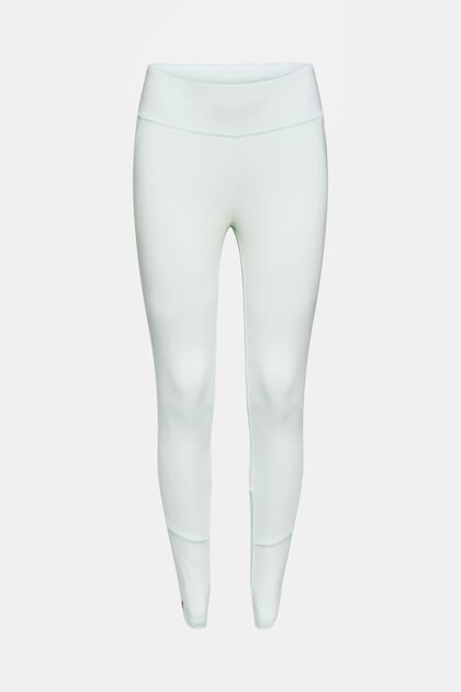 Recycelt: Stretch-Leggings mit E-Dry, PASTEL GREEN, overview