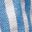 Kurzärmelige Bluse mit Längsstreifen, BLUE, swatch
